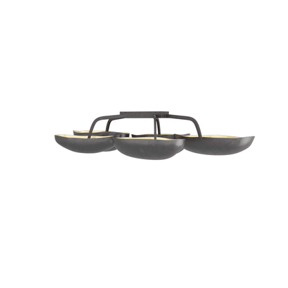 Arteriors 13 Light 55" Wide Semi-flush Ceiling Fixture