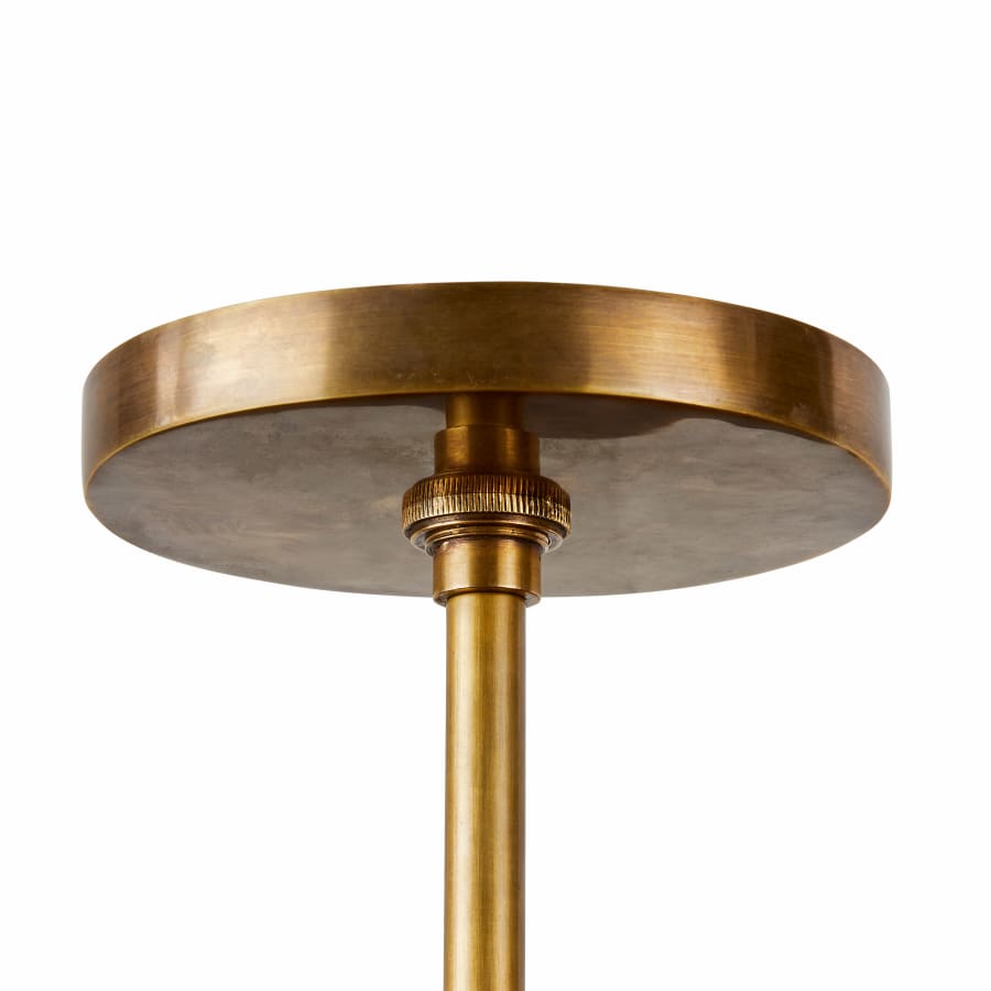 Arteriors Daniella 3 Light 34" Wide Semi-flush Ceiling Fixture