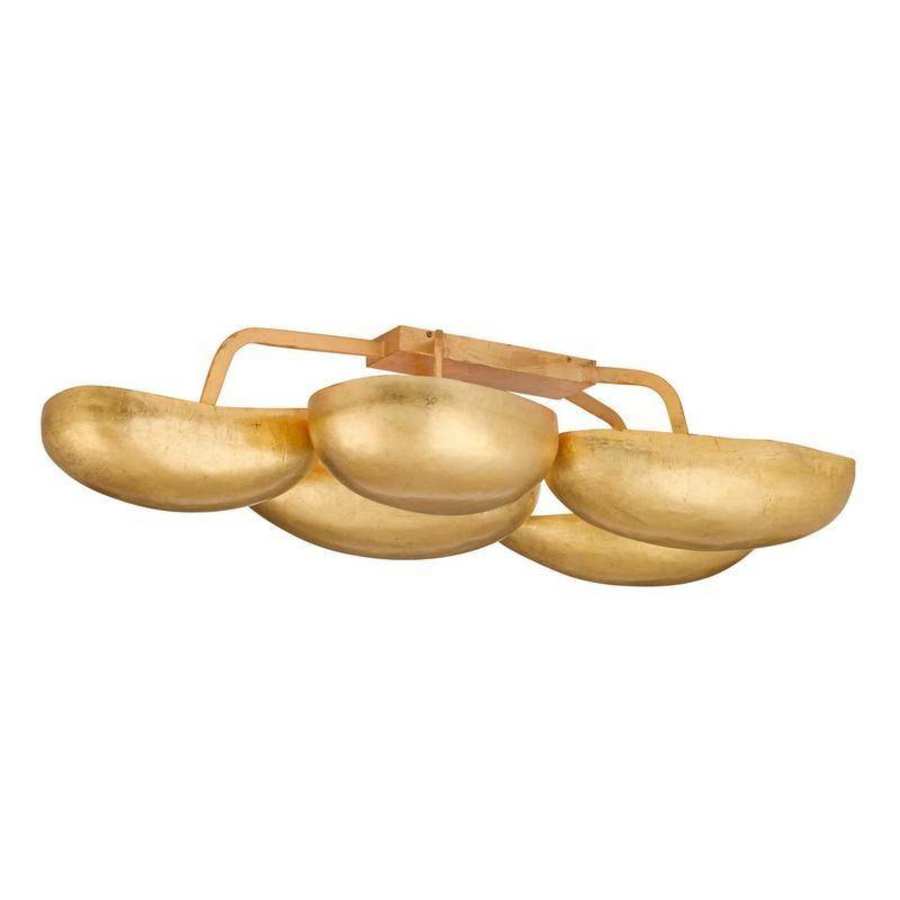 Arteriors Theo 13 Light 55" Wide Flush Mount Ceiling Fixture