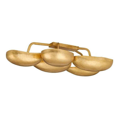 Arteriors Theo 13 Light 55" Wide Flush Mount Ceiling Fixture