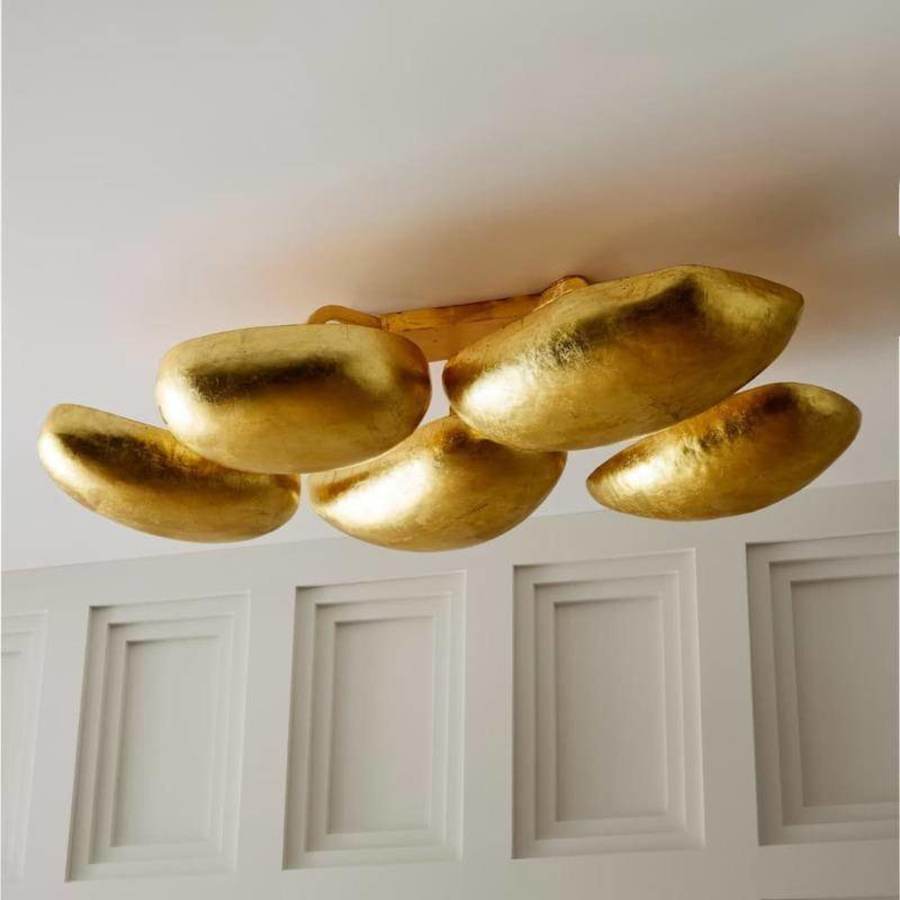 Arteriors Theo 13 Light 55" Wide Flush Mount Ceiling Fixture
