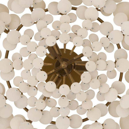 Arteriors Bilal 3 Light 38" Wide Flush Mount Ceiling Fixture