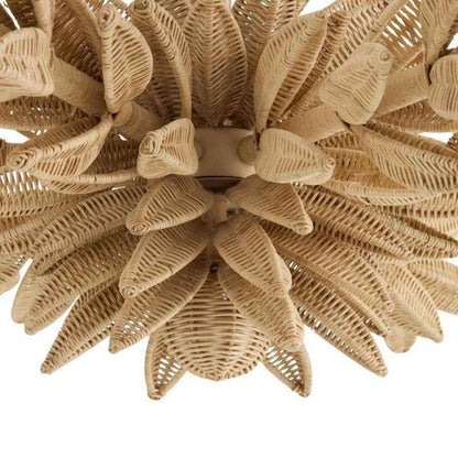 Arteriors Kasai 6 Light 37" Wide Semi-Flush Ceiling Fixture