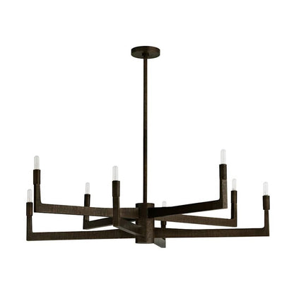 Arteriors Griff 8 Light 39" Wide Candle Style Chandelier