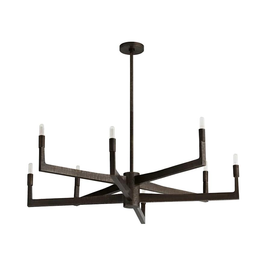 Arteriors Griff 8 Light 39" Wide Candle Style Chandelier