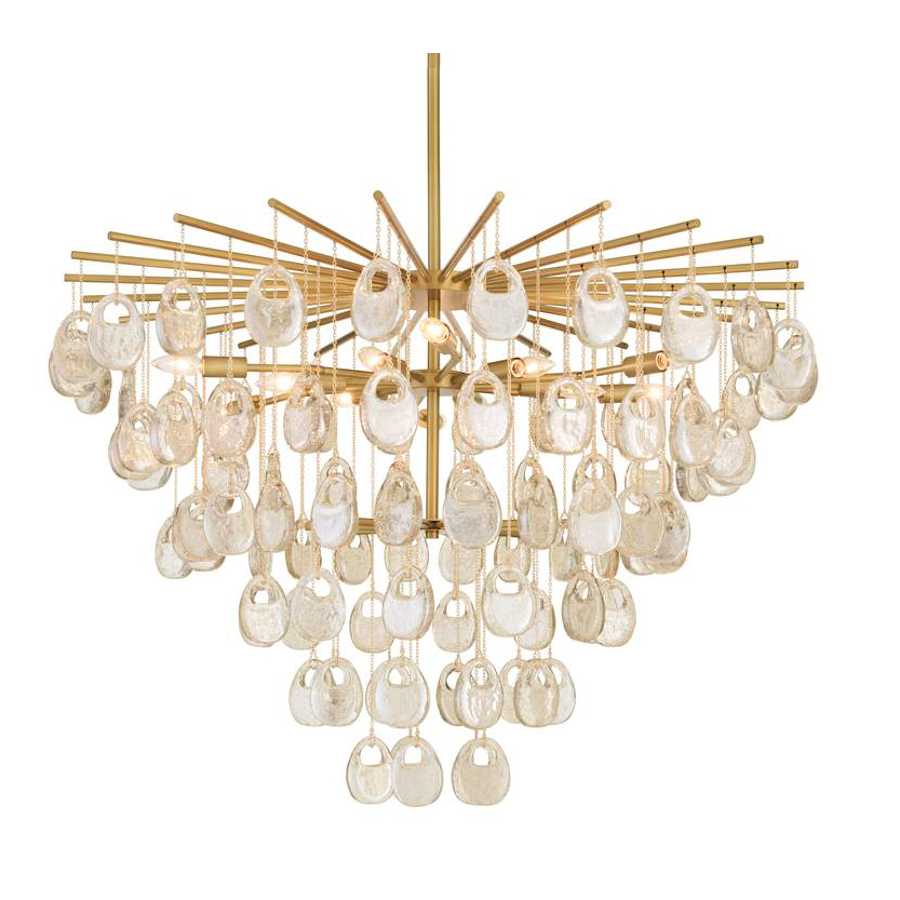 Arteriors Jacqueline 12 Light 42" Wide Waterfall Chandelier