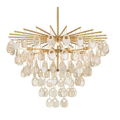 Arteriors Jacqueline 12 Light 42" Wide Waterfall Chandelier
