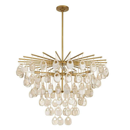 Arteriors Jacqueline 12 Light 42" Wide Waterfall Chandelier