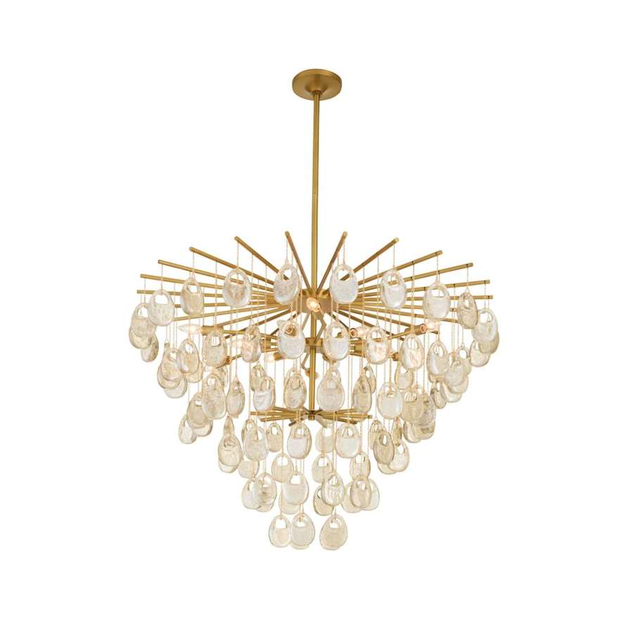 Arteriors Jacqueline 12 Light 42" Wide Waterfall Chandelier