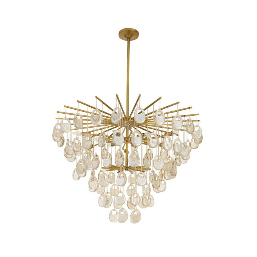 Arteriors Jacqueline 12 Light 42" Wide Waterfall Chandelier