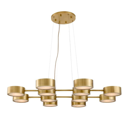 Arteriors Wright 12 Light 50" Wide Chandelier