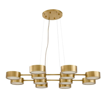 Arteriors Wright 12 Light 50" Wide Chandelier
