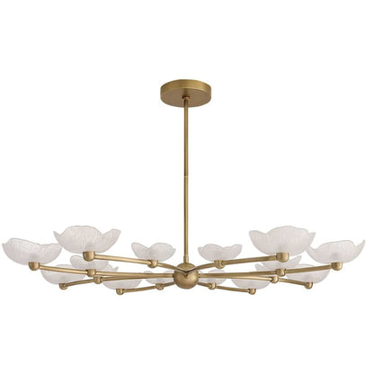 Arteriors Fleurana 54" Wide Chandelier