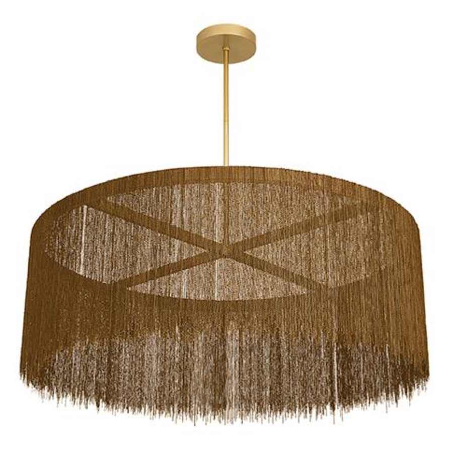 Arteriors Bennet 52" Wide Drum Chandelier