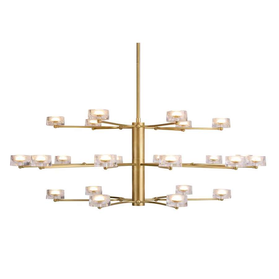 Arteriors Glacielle 54" Wide Chandelier