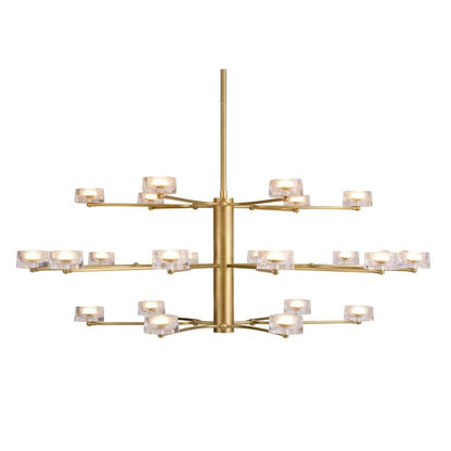 Arteriors Glacielle 54" Wide Chandelier