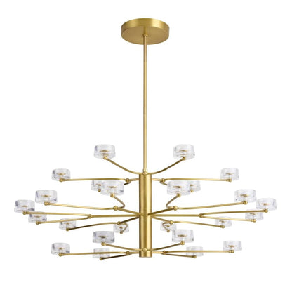 Arteriors Glacielle 54" Wide Chandelier