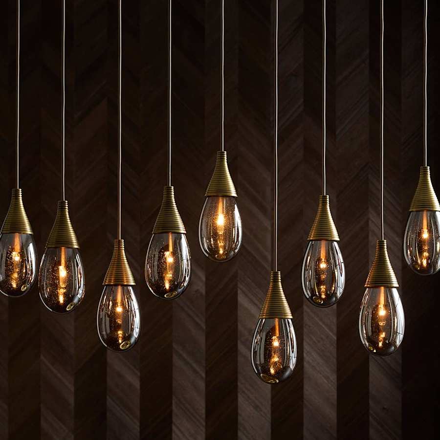 Arteriors Giselle 9 Light 51" Wide Linear Chandelier