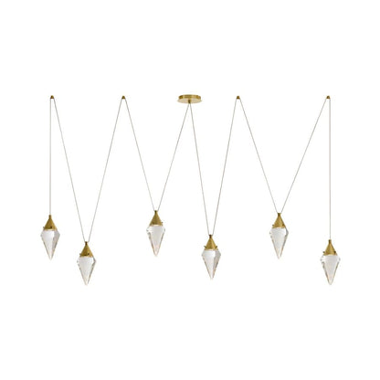 Arteriors Berkley 82" Wide Linear Chandelier