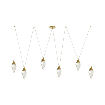 Arteriors Berkley 82" Wide Linear Chandelier