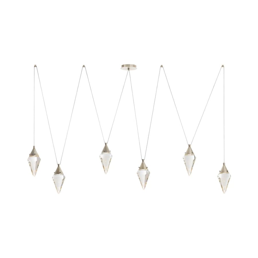 Arteriors Berkley 82" Wide Linear Crystal Chandelier