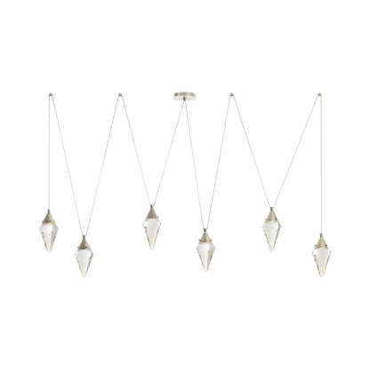 Arteriors Berkley 82" Wide Linear Crystal Chandelier
