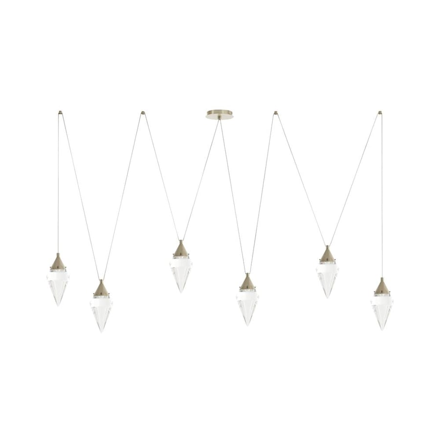 Arteriors Berkley 82" Wide Linear Crystal Chandelier