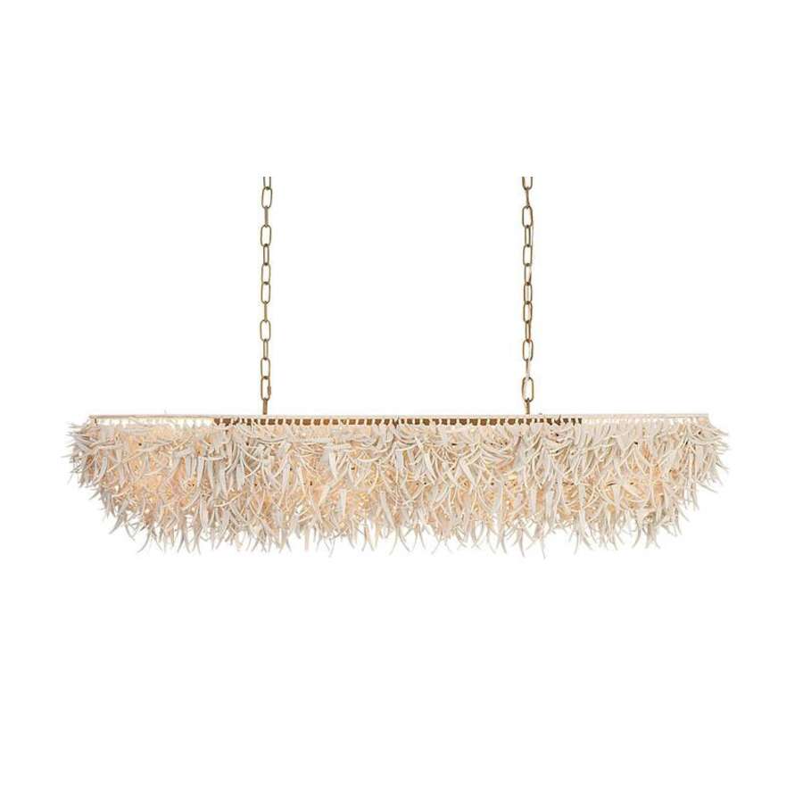 Arteriors Cabo 6 Light 57" Wide Linear Chandelier