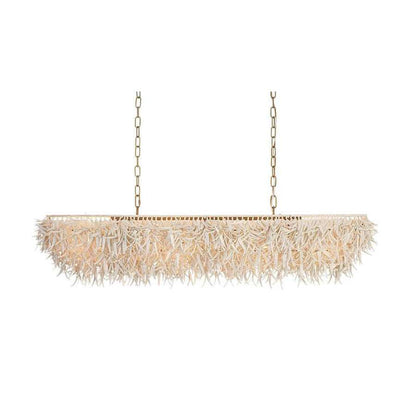 Arteriors Cabo 6 Light 57" Wide Linear Chandelier