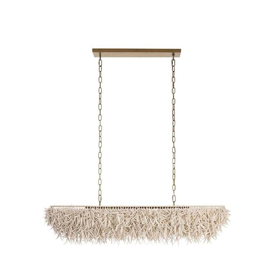 Arteriors Cabo 6 Light 57" Wide Linear Chandelier