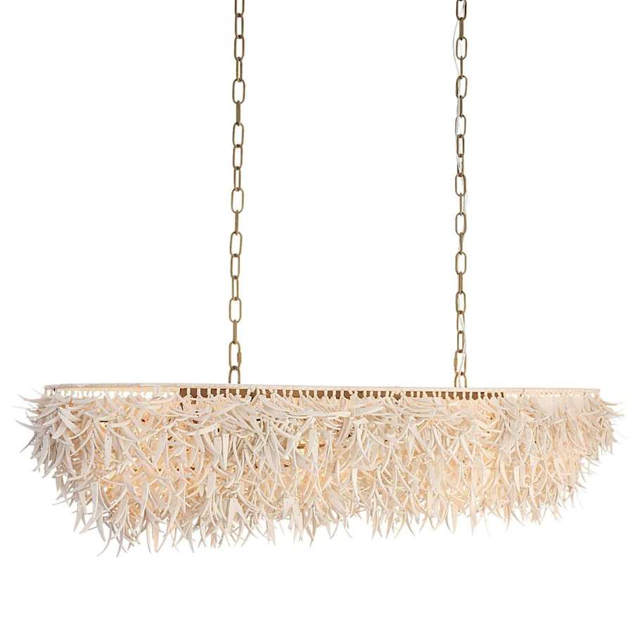Arteriors Cabo 6 Light 57" Wide Linear Chandelier