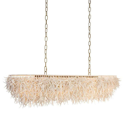 Arteriors Cabo 6 Light 57" Wide Linear Chandelier