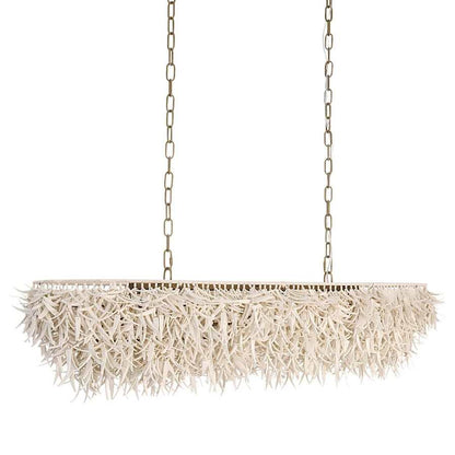 Arteriors Cabo 6 Light 57" Wide Linear Chandelier