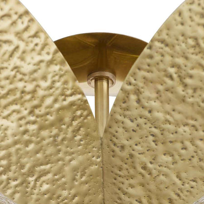 Arteriors Lucinda Flush Mount 4 Light 31" Wide Semi-Flush Ceiling Fixture