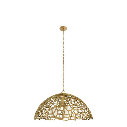 Arteriors Lotus 3 Light 33" Wide Pendant
