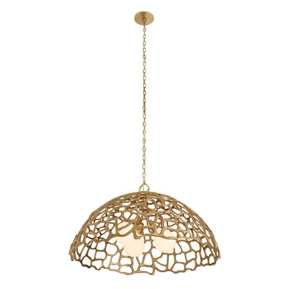 Arteriors Lotus 3 Light 33" Wide Pendant