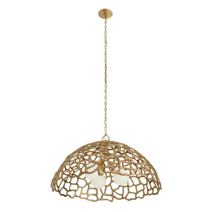 Arteriors Lotus 3 Light 33" Wide Pendant