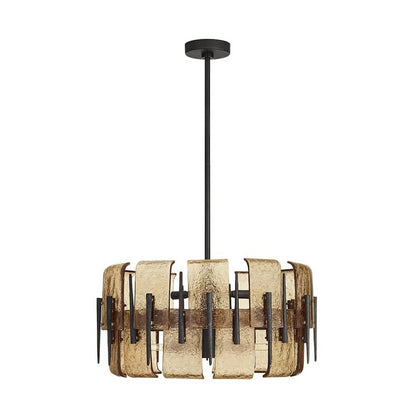 Arteriors Lumora 6 Light 23" Wide Drum Chandelier