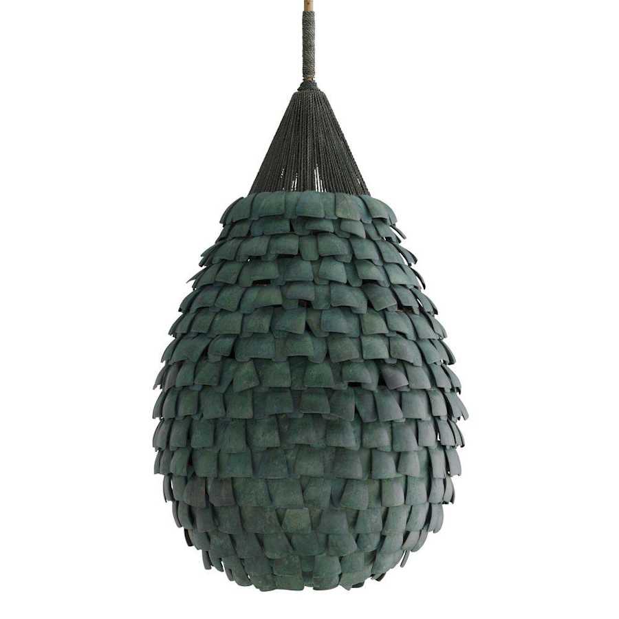 Arteriors Ferndale 20" Wide Pendant with Coco Shell Shade
