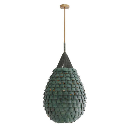Arteriors Ferndale 20" Wide Pendant with Coco Shell Shade