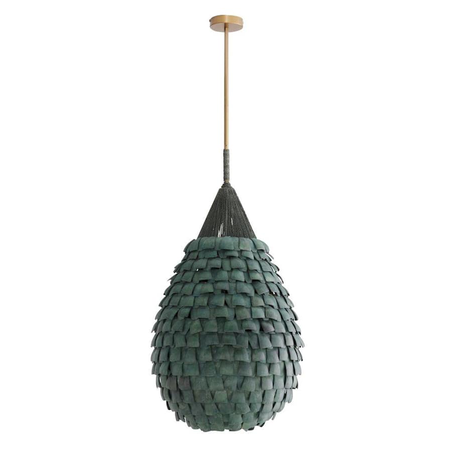 Arteriors Ferndale 20" Wide Pendant with Coco Shell Shade