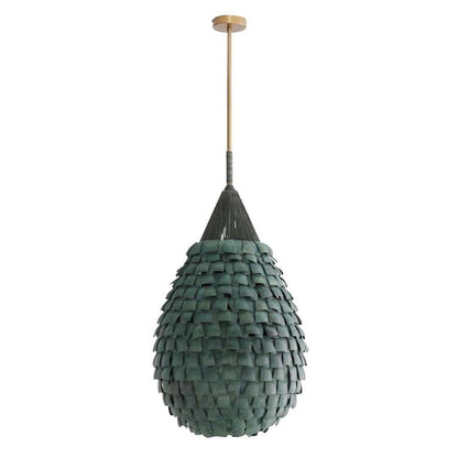 Arteriors Ferndale 20" Wide Pendant with Coco Shell Shade