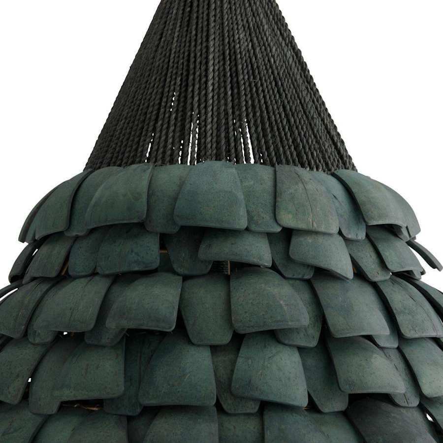 Arteriors Ferndale 20" Wide Pendant with Coco Shell Shade