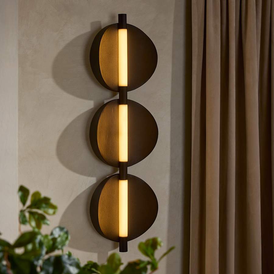 Arteriors Luna Sconce 28" Tall Wall Sconce