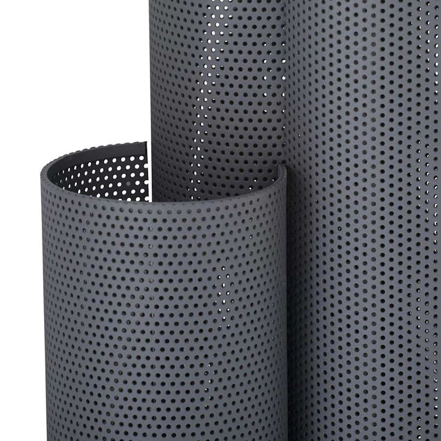 Arteriors Punch 2 Light 49" Tall Outdoor Wall Sconce with Mesh Steel Shades
