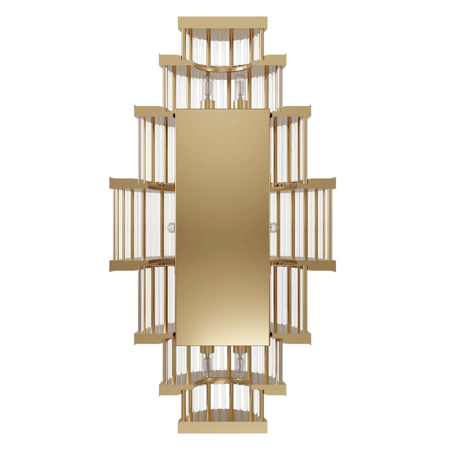 Avenue Lighting Waldorf 8 Light 22" Tall Wall Sconce