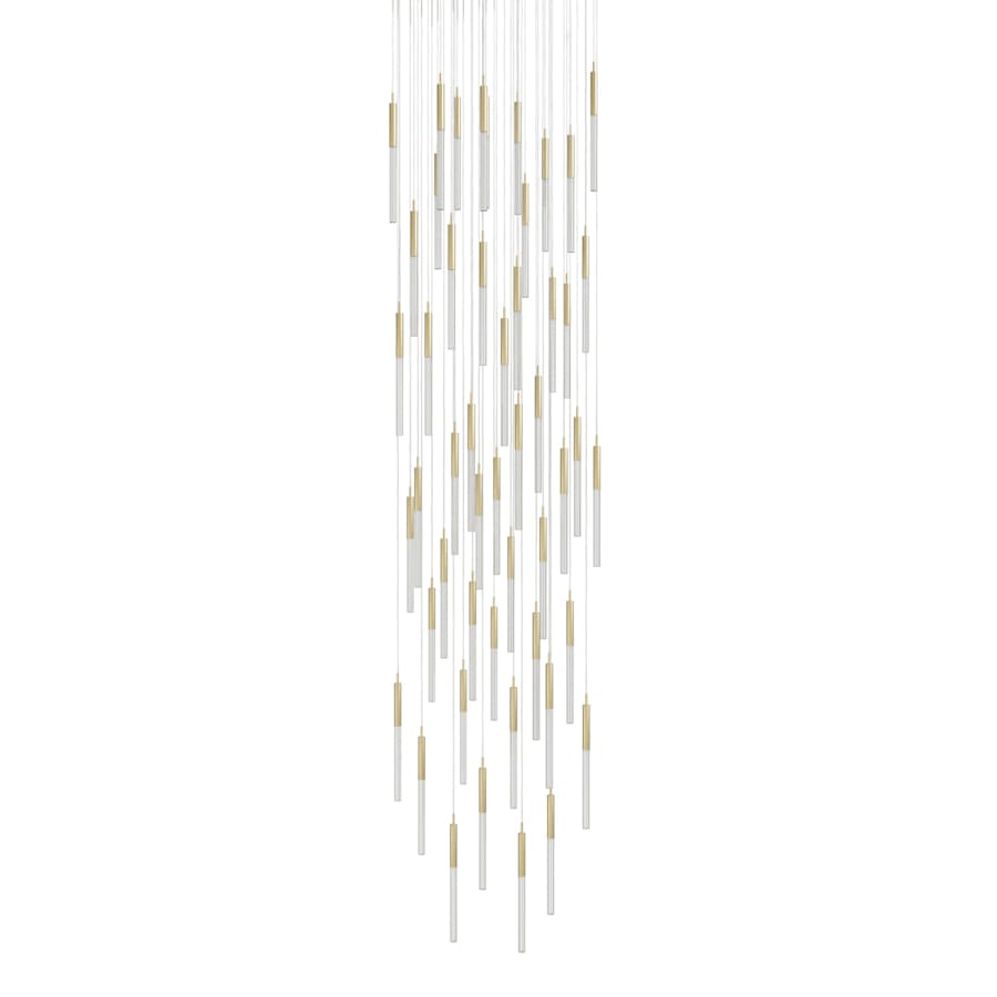 Avenue Lighting Main St. 51 Light 37" Wide LED Multi Light Pendant with Boa Glass Shades