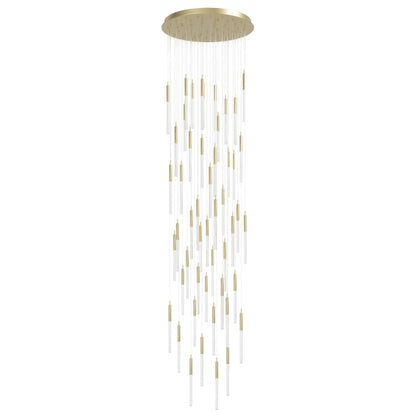 Avenue Lighting Main St. 31 Light 37" Wide LED Multi Light Pendant with Snow Glass Shades