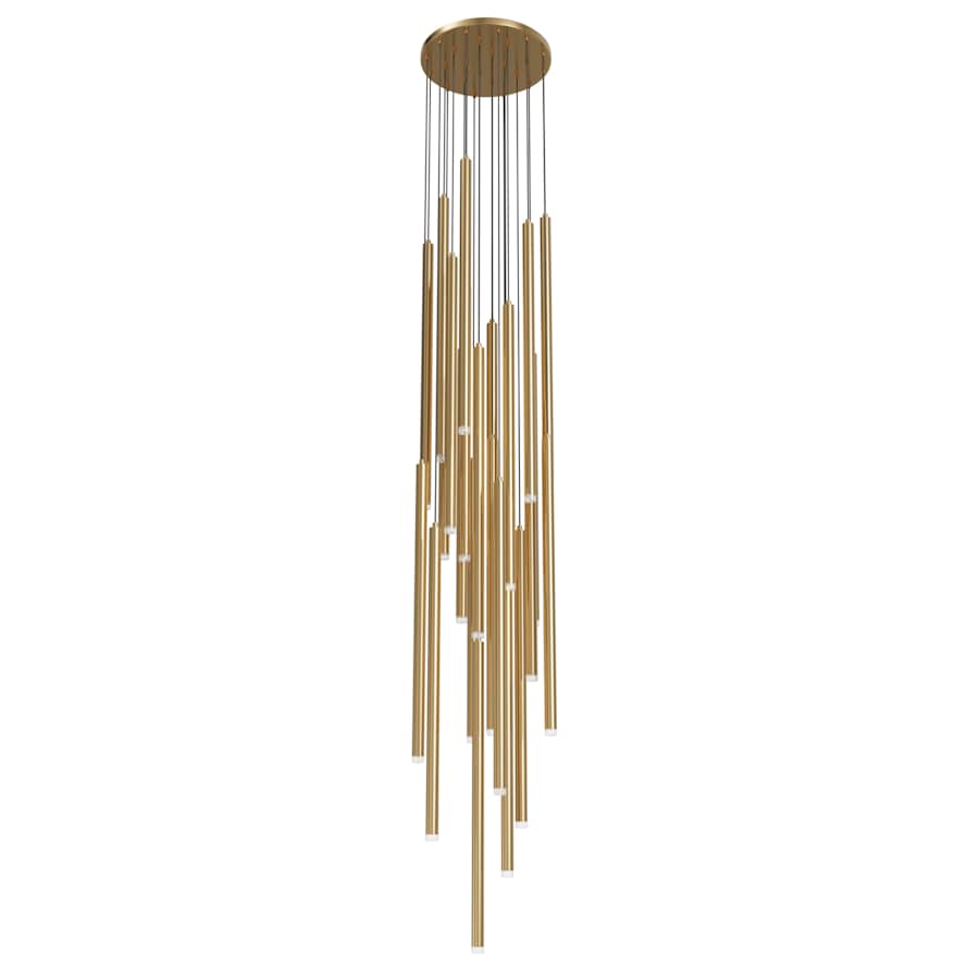 Avenue Lighting Filmore Ave. 25 Light 24" Wide LED Multi Light Pendant