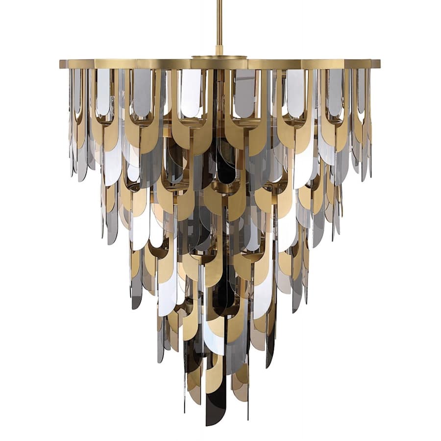 Avenue Lighting Paramount 25 Light 46" Wide Waterfall Chandelier